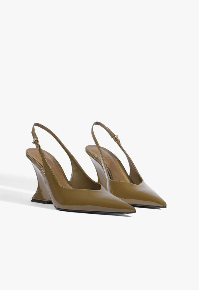 Siena Buckle Patent Leather Pump - Schutz Shoes