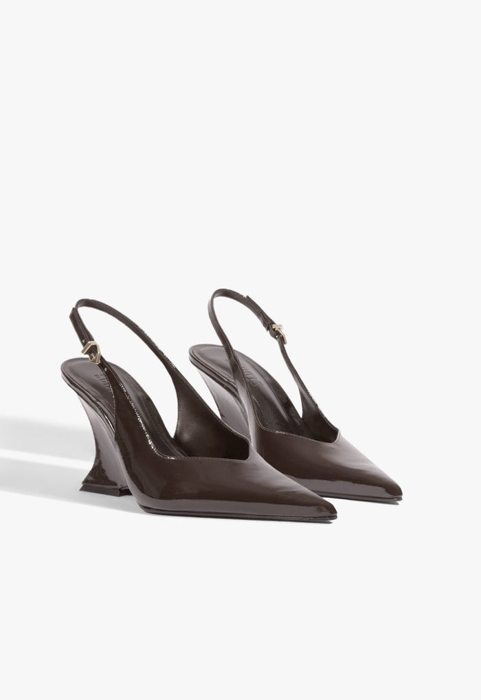 Siena Buckle Patent Leather Pump - Schutz Shoes