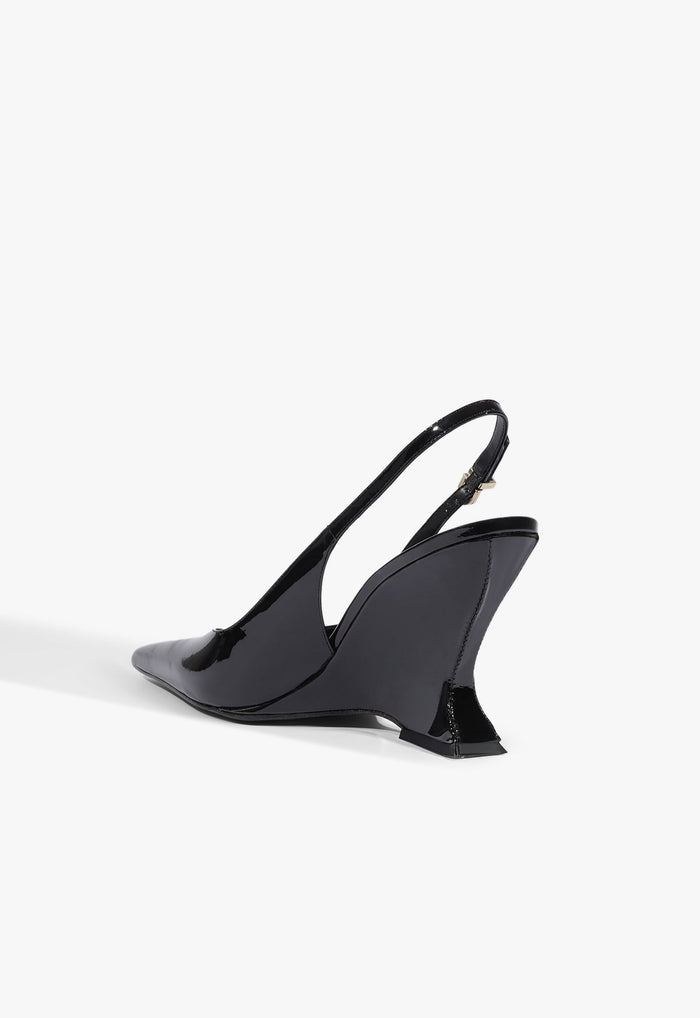 Siena Buckle Patent Leather Pump - Schutz Shoes