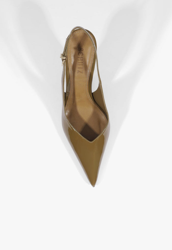 Siena Buckle Patent Leather Pump - Schutz Shoes