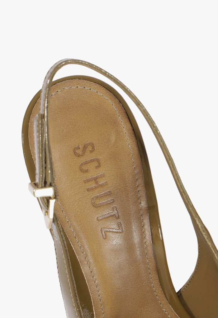 Siena Buckle Patent Leather Pump - Schutz Shoes