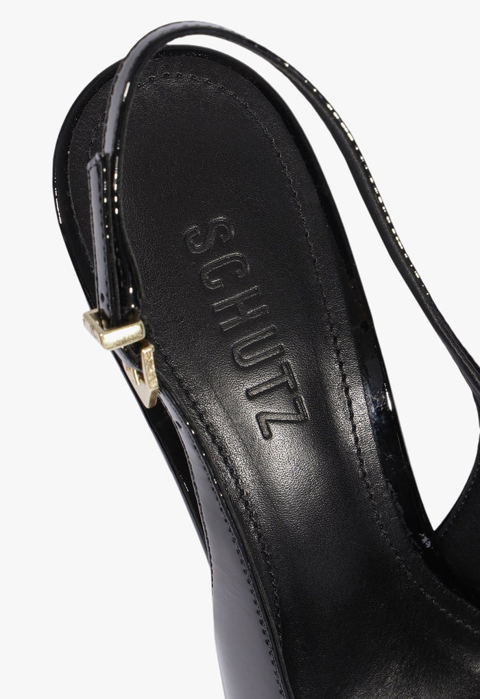Siena Buckle Patent Leather Pump - Schutz Shoes