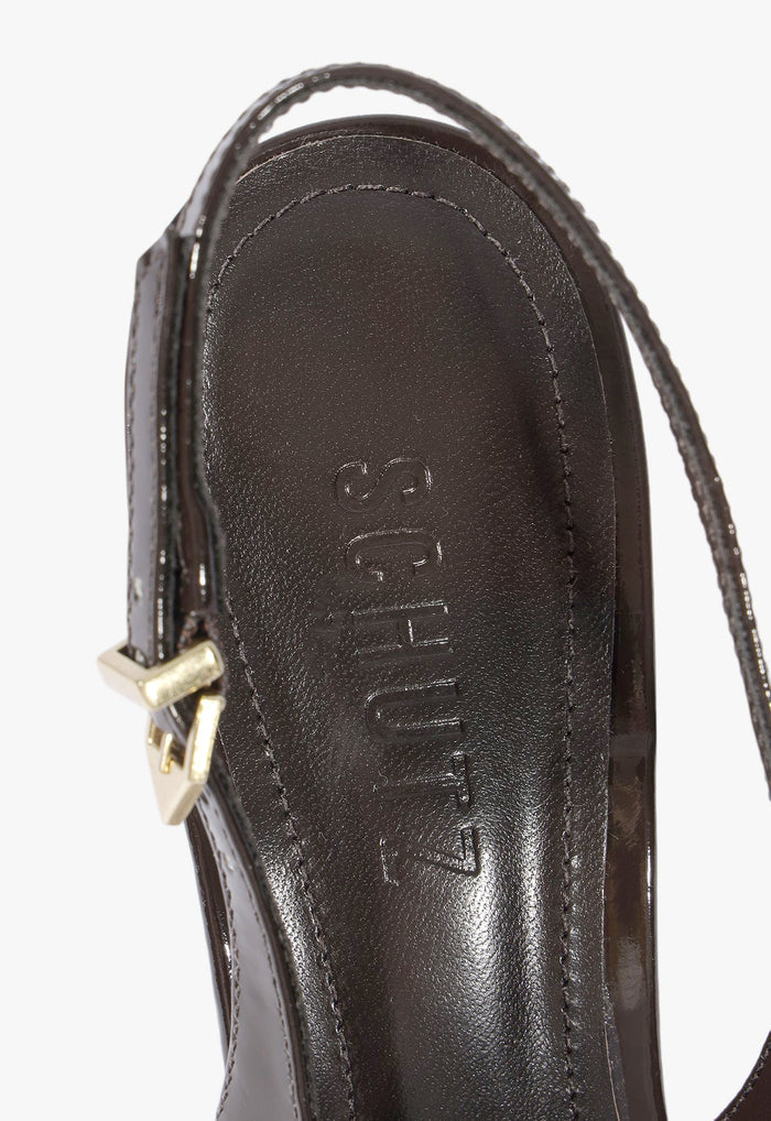Siena Buckle Patent Leather Pump - Schutz Shoes