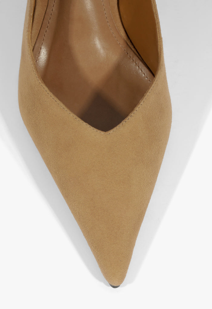 Siena Buckle Suede Pump - Schutz Shoes
