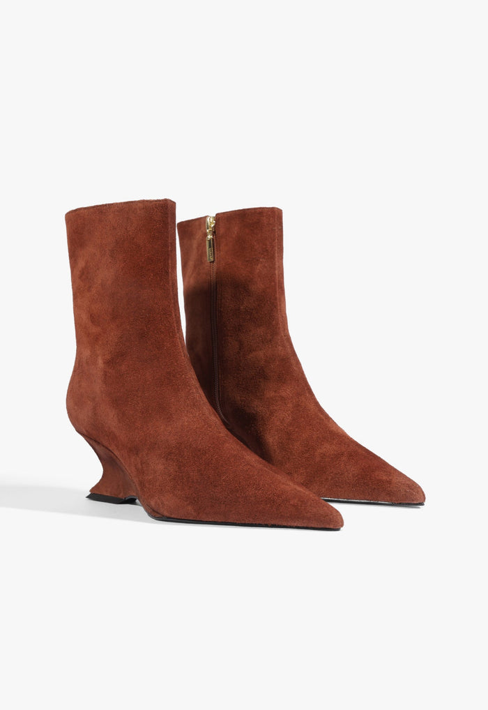 Siena Mid Bootie Suede Bootie - Schutz Shoes