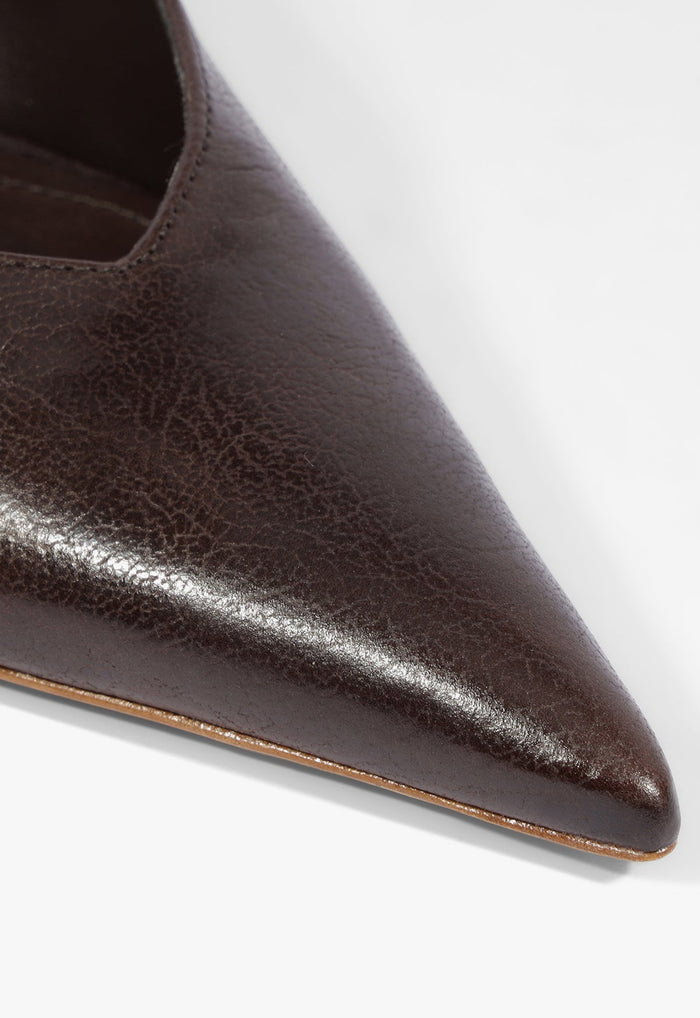 Siena Mid Buckle Leather Pump - Schutz Shoes