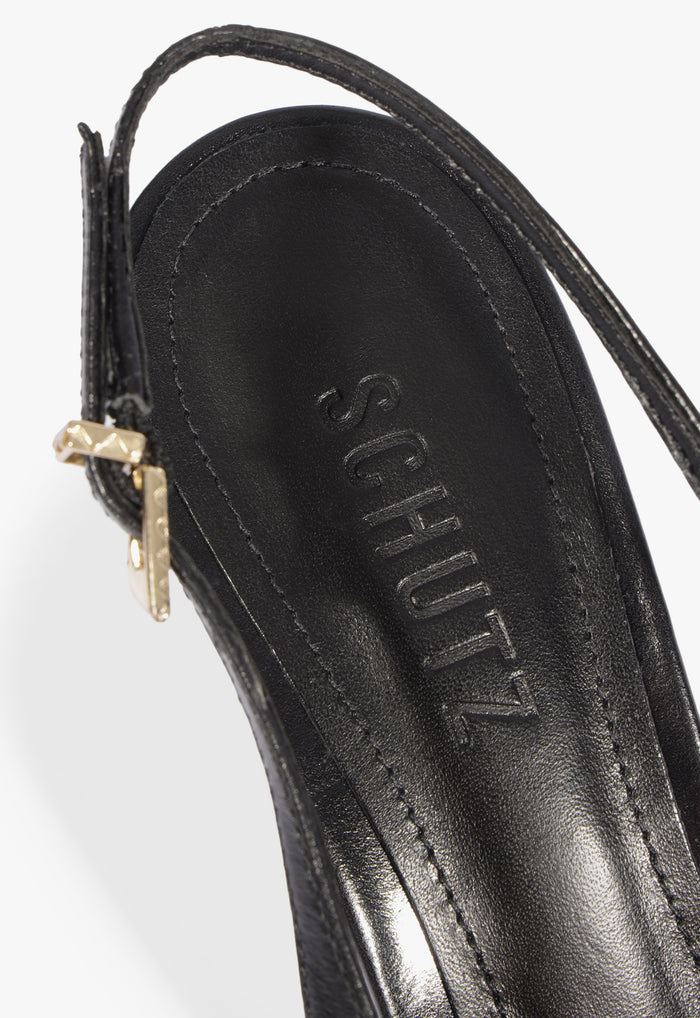 Siena Mid Buckle Pump - Schutz Shoes
