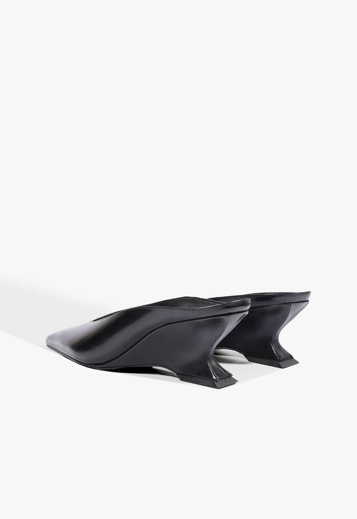 Siena Mid Mule Leather Pump - Schutz Shoes