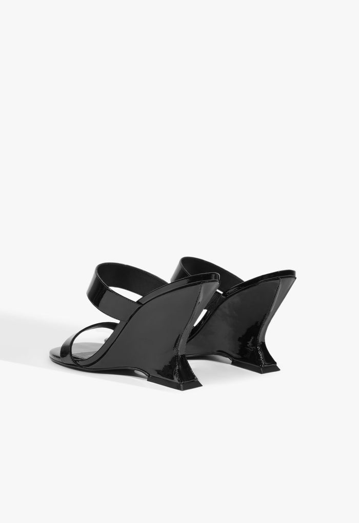 Siena Mule Patent Leather Sandal - Schutz Shoes