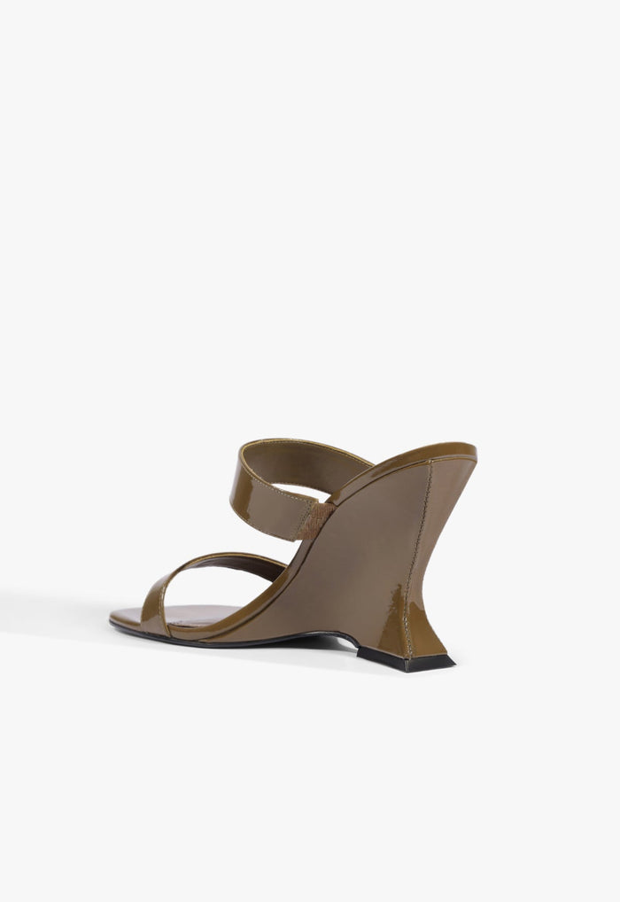 Siena Mule Patent Leather Sandal - Schutz Shoes