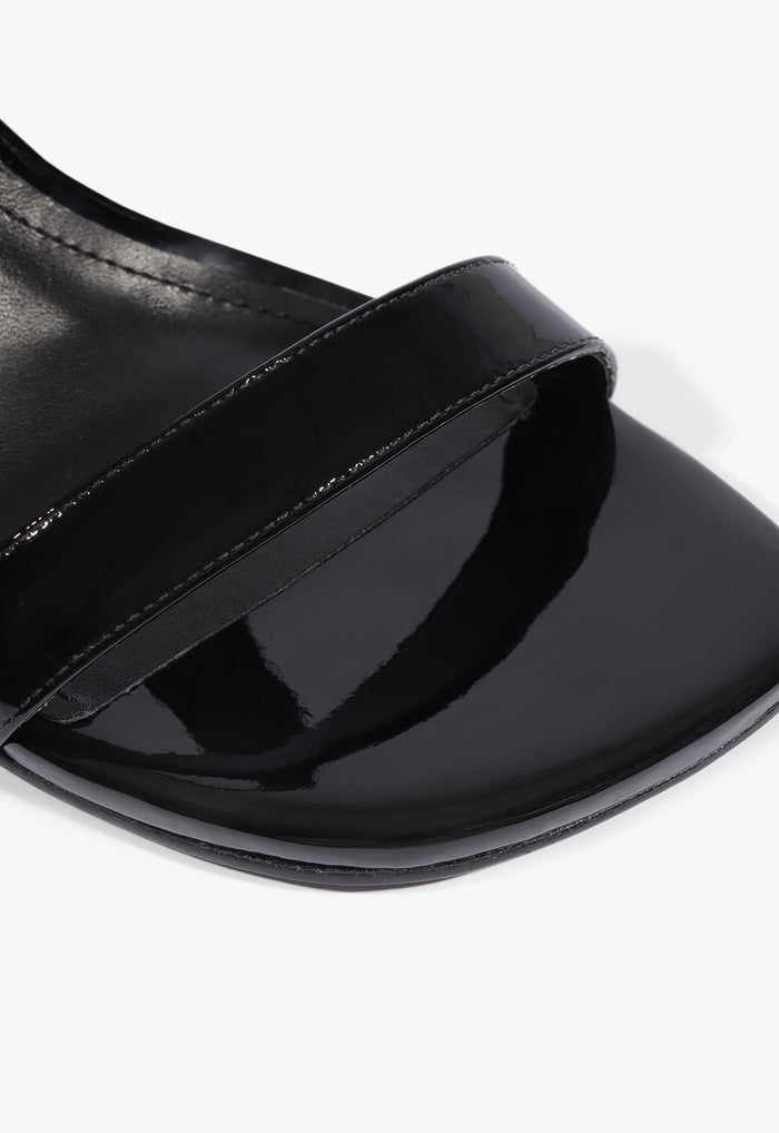 Siena Mule Patent Leather Sandal - Schutz Shoes