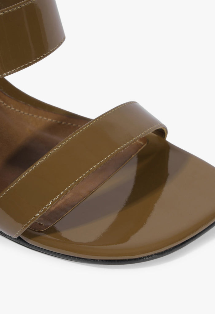 Siena Mule Patent Leather Sandal - Schutz Shoes