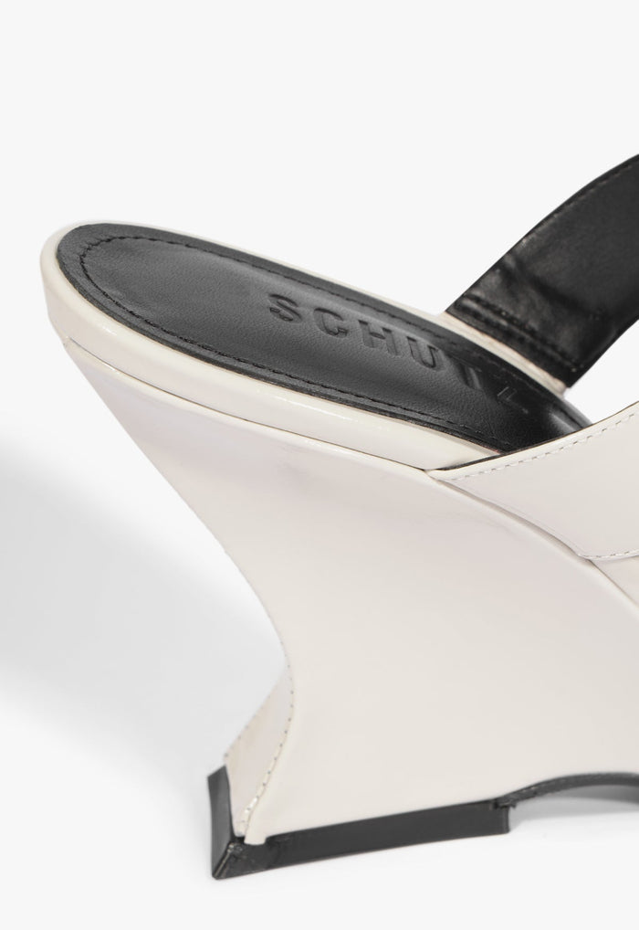 Siena Mule Patent Leather Sandal - Schutz Shoes