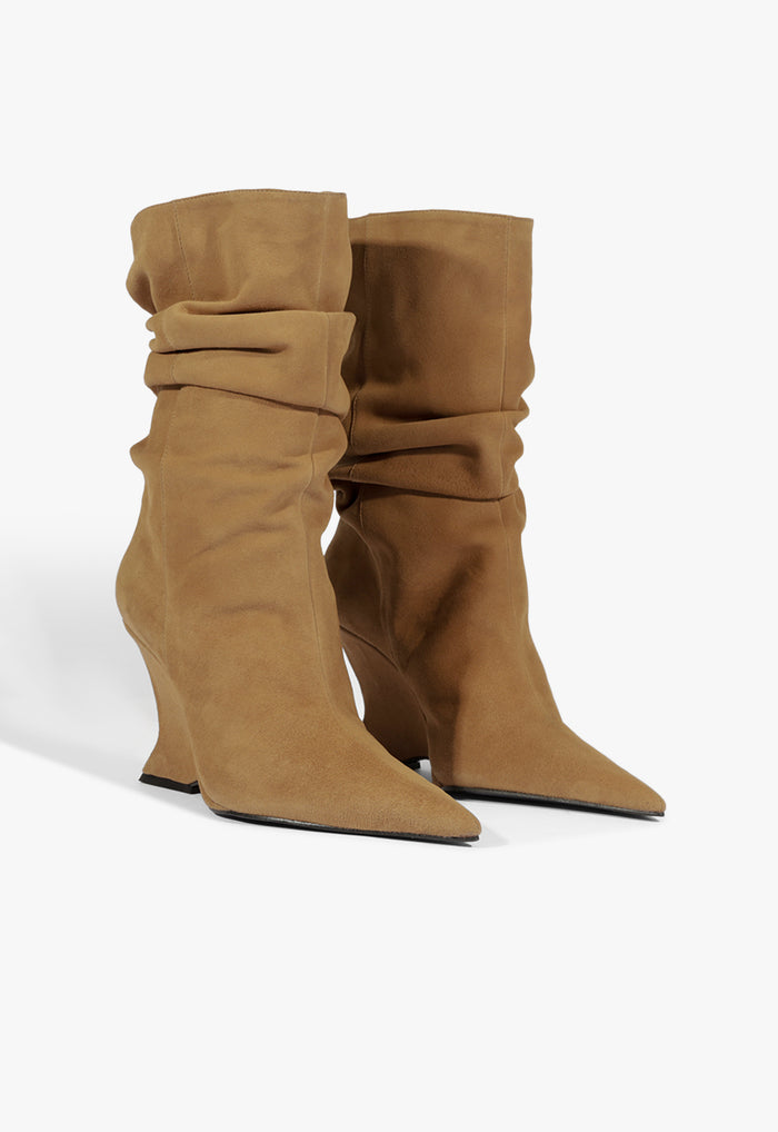 Siena Slouch Suede Bootie - Schutz Shoes