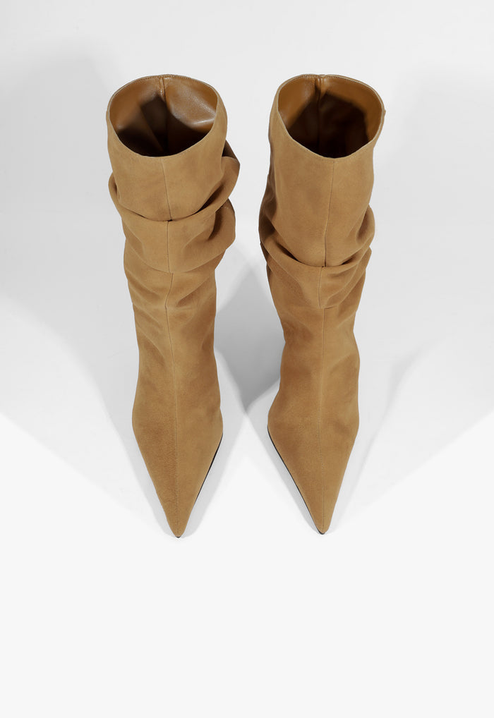 Siena Slouch Suede Bootie - Schutz Shoes