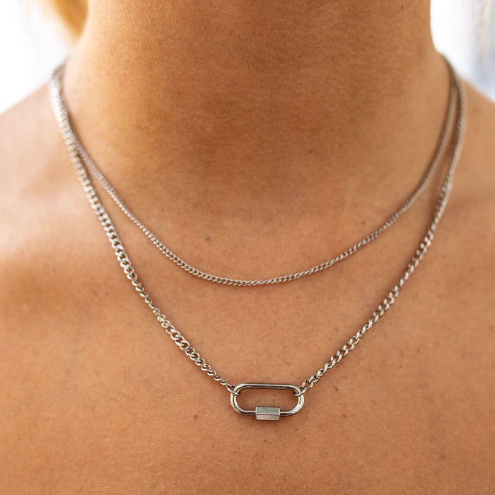 Sienna Necklace Silver