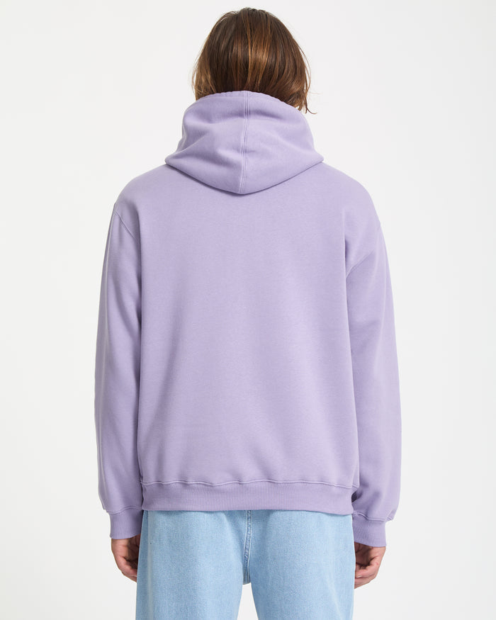 Single Stone Hoodie - Purple Ash