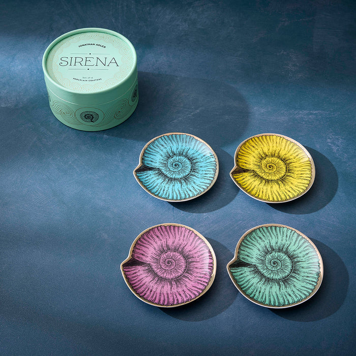 Sirena Coasters - styled view