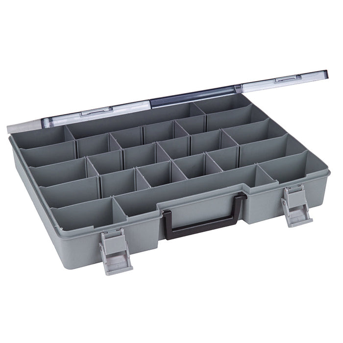 6770PA (724-2) Small Industrial Satchel Compartment Case showing angled open view