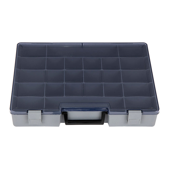 6770PA (724-2) Small Industrial Satchel Compartment Case showing front closed view from base