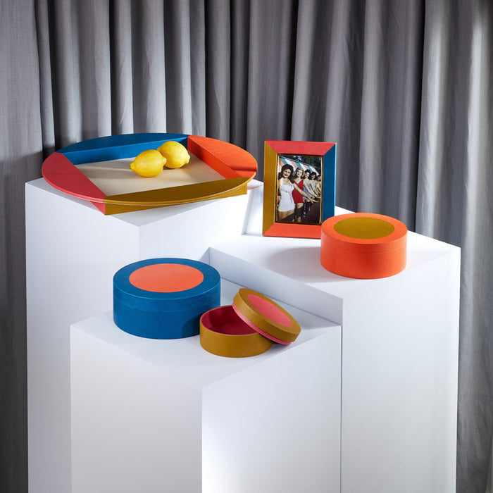 perimeter leather decor collection - styled view