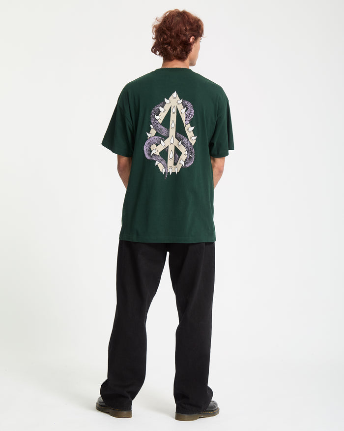 Snake Peace T-Shirt - Scarab