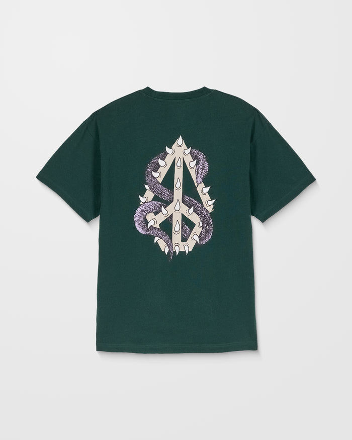 Snake Peace T-Shirt - Scarab
