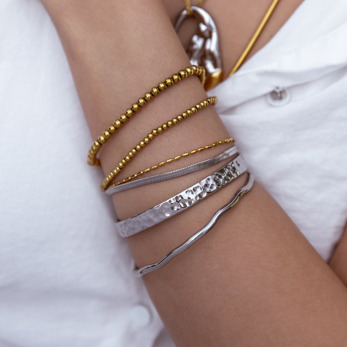 Solstice Cuff Silver