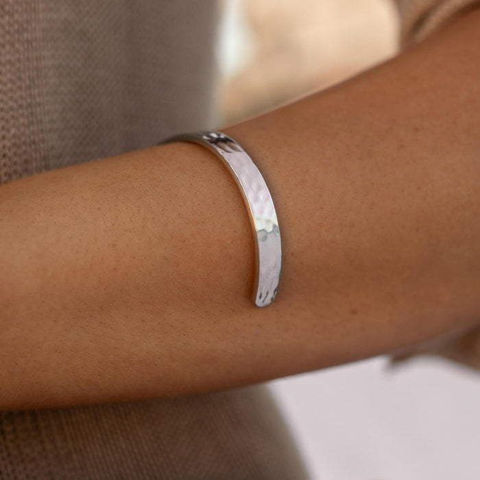 Solstice Cuff Silver