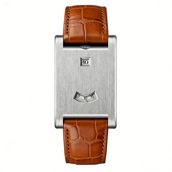 Silver-brown belt