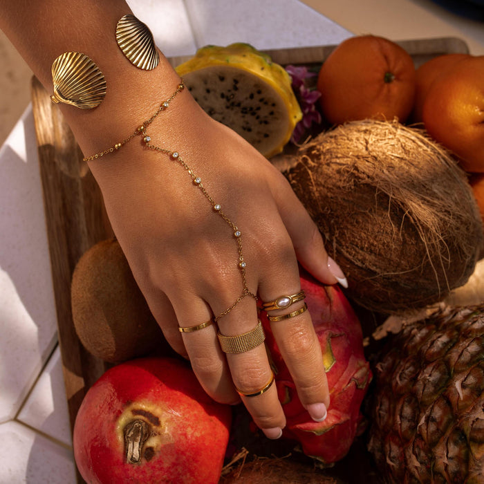 Staple Ring Gold