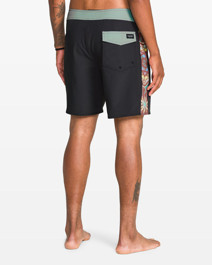 Star Shields Mod 18" Boardshort - Stealth