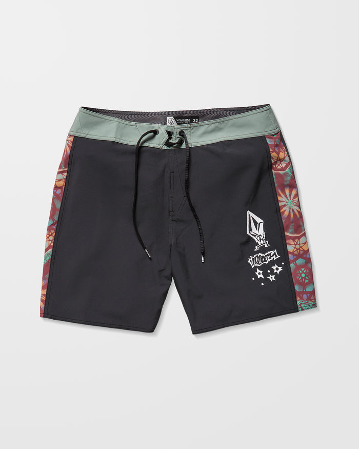 Star Shields Mod 18" Boardshort - Stealth