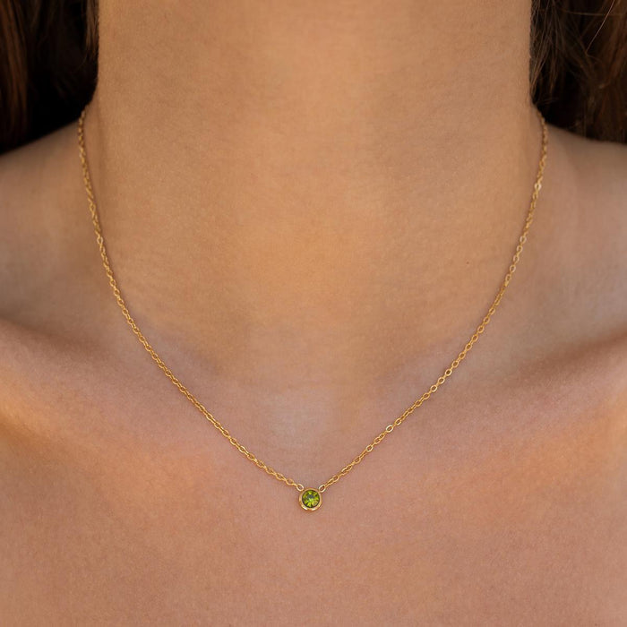 August/Light Green / Gold
