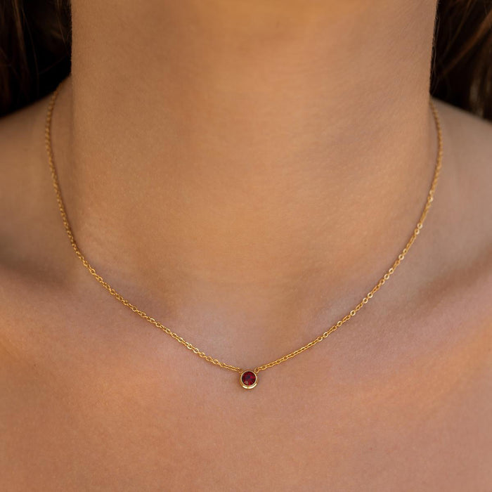 January/Garnet / Gold