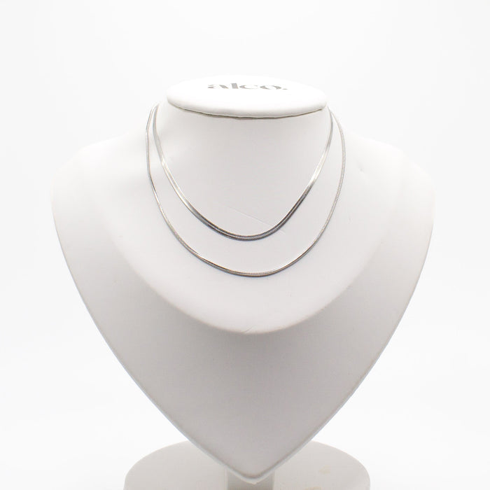 Stillness Necklace Silver