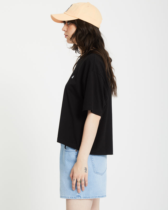Stone Blanks Up T-Shirt - Black