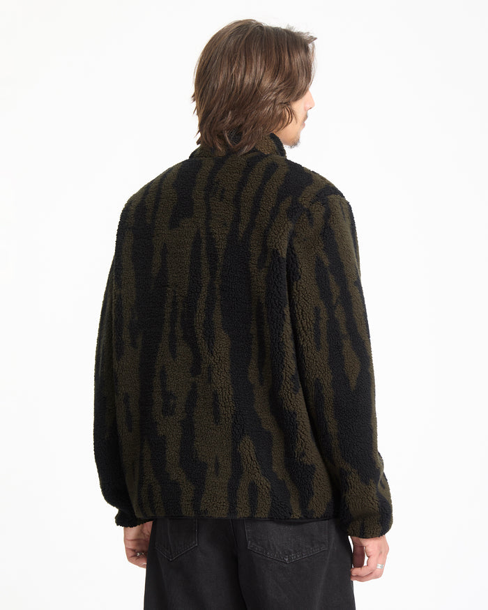 Storm Stone Zip Sweatshirt - Sage Leaf