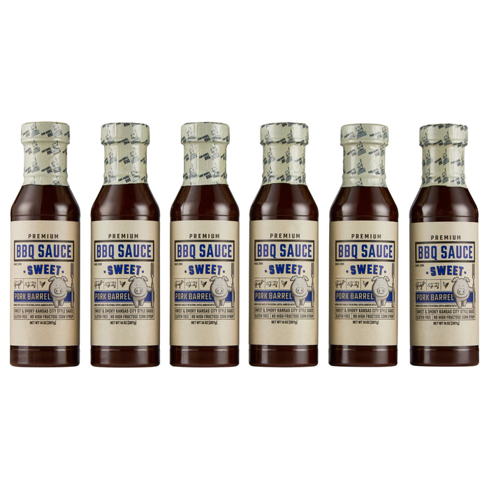 Sweet BBQ Sauce - 6 Pack Case