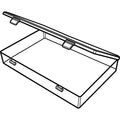 6727ID (T901) T-Series one compartment box - open