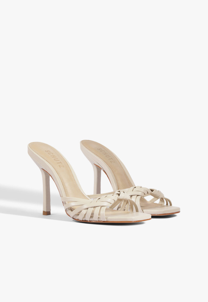 Tara Mule Leather Sandal - Schutz Shoes
