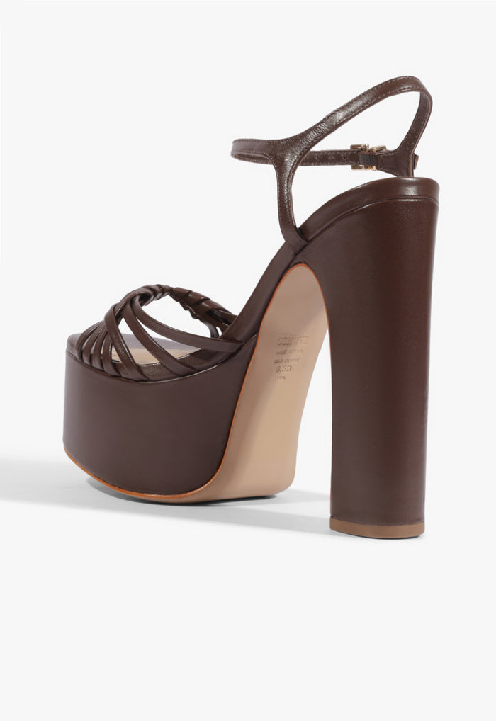 Tara Platform Leather Sandal - Schutz Shoes