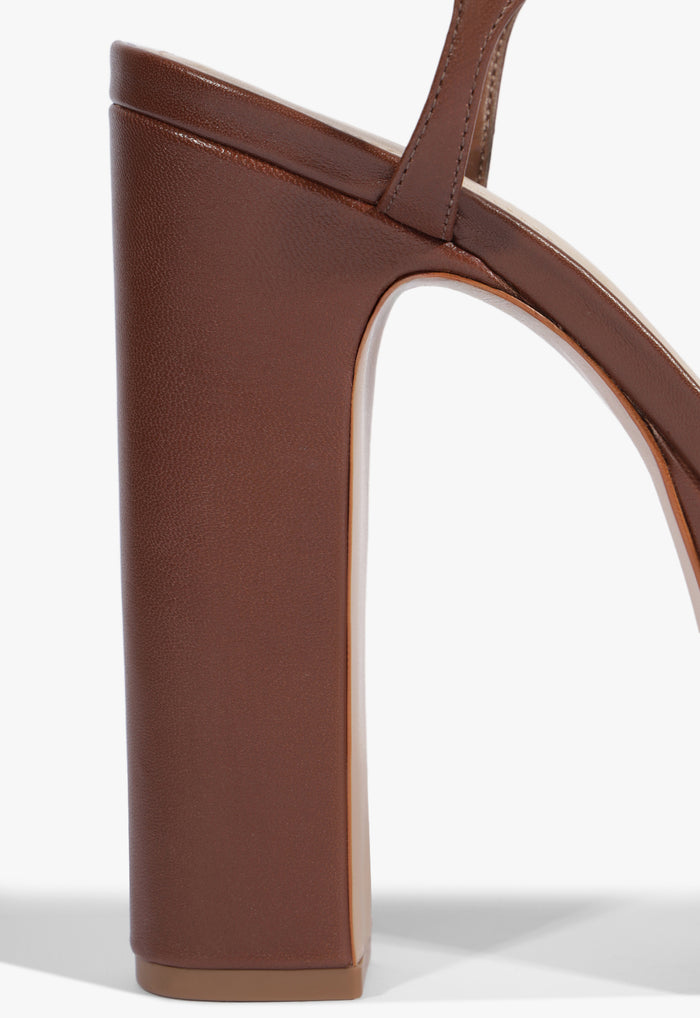 Tara Platform Leather Sandal - Schutz Shoes