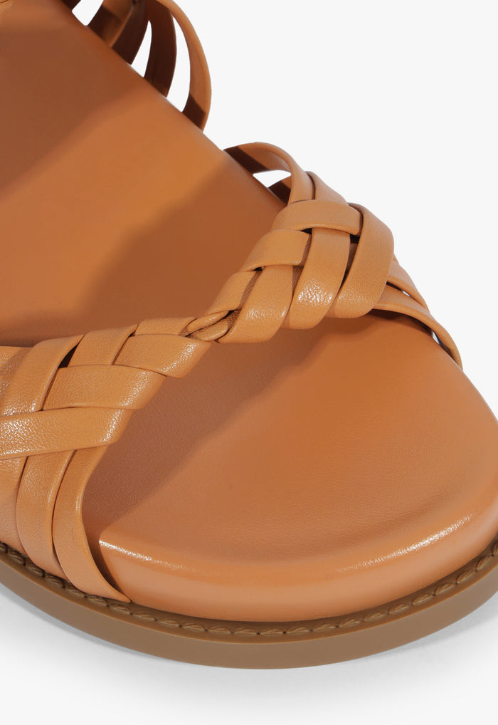 Tara Sporty Leather Sandal - Schutz Shoes