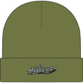 Team Harley D Cuff Beanie — Embroidered Logo Knit Hat
