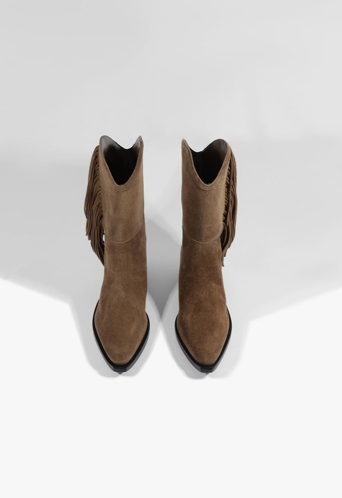 Tess West Suede Bootie - Schutz Shoes