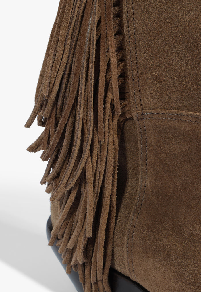 Tess West Suede Bootie - Schutz Shoes