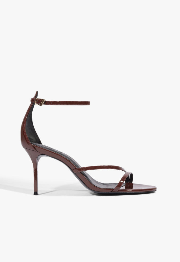 Tessa Patent Sandal 5 Port Burgundy Patent - Schutz Shoes