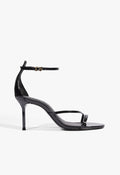 Tessa Patent Sandal 5 Black Patent - Schutz Shoes