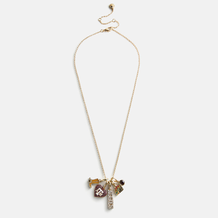 Texas A&M University Cluster Charm Necklace - Texas A&M University